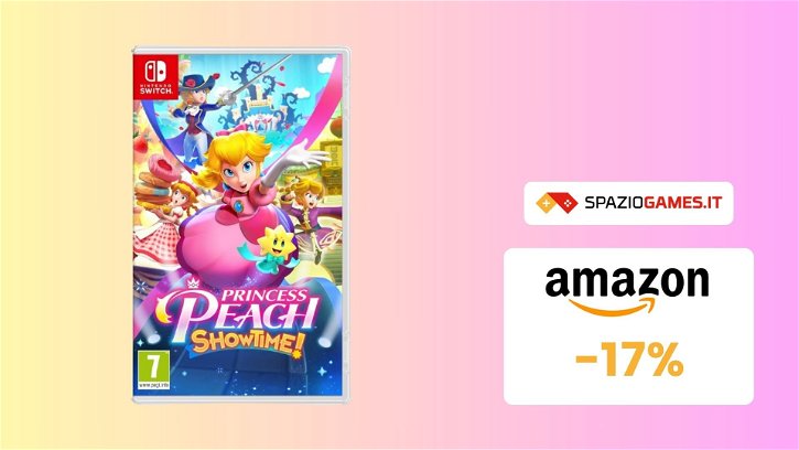 Immagine di Divertiti con Princess Peach: Showtime! Ora a MENO di 50€ su Amazon!
