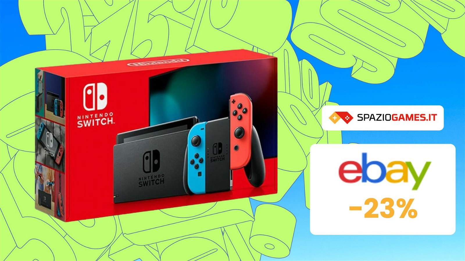 OFFERTA BOMBA: Nintendo Switch a MENO di 254€ su eBay!