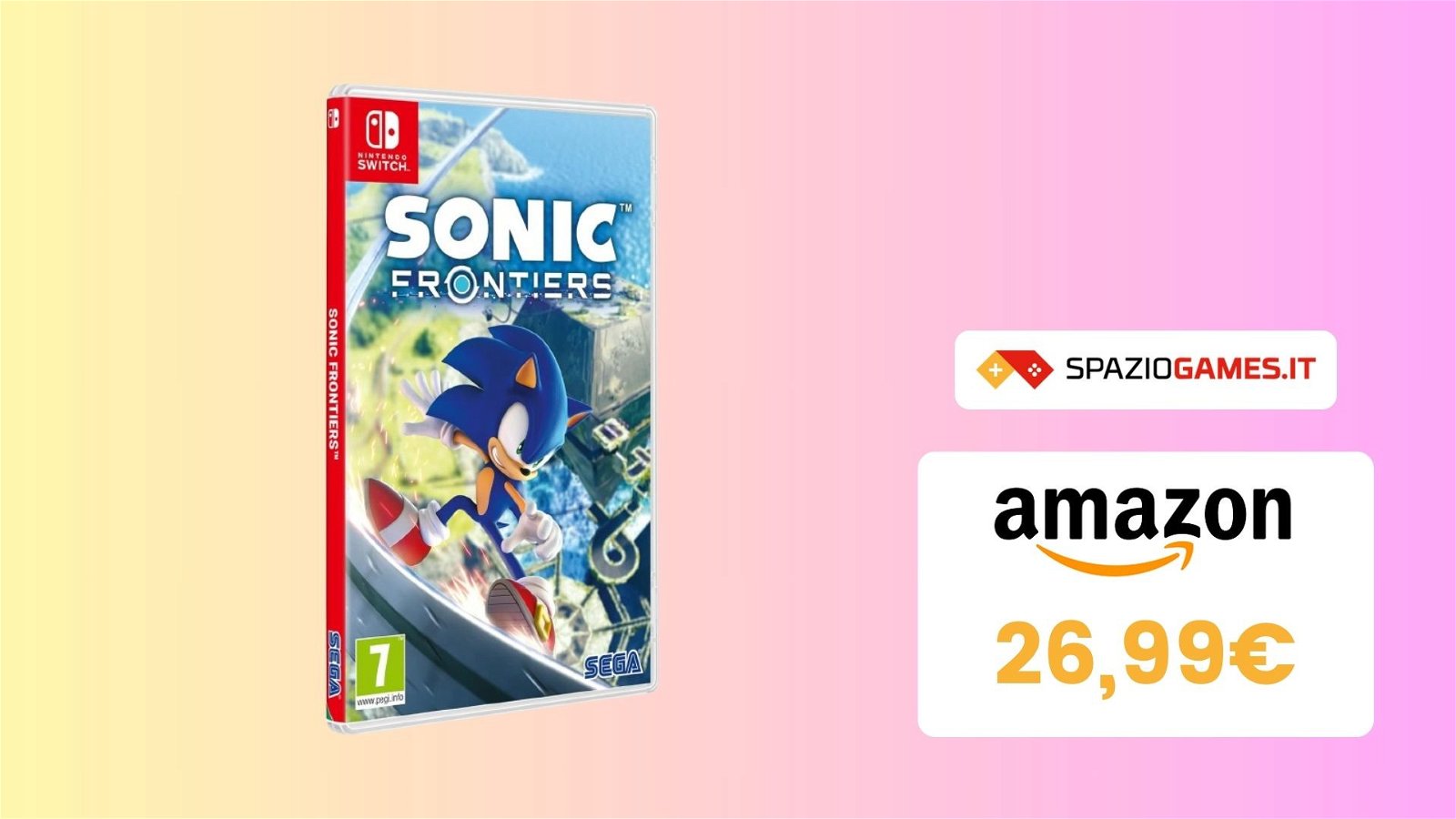 Sonic Frontiers, IMPERDIBILE per i fan Sega, a SOLI 27€ su Amazon!