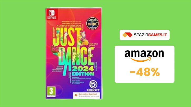 Immagine di SI BALLA con Just Dance 2024 Edition per Switch a 31€! -48%!