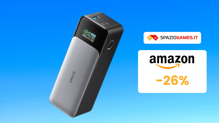 UTILISSIMO power bank Anker da 24000 mAh a 96€: -26%!