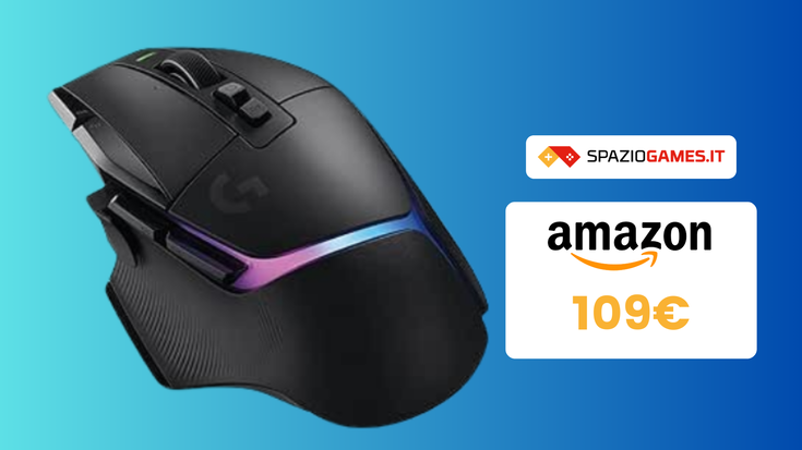 OTTIMO mouse da gaming Logitech in offerta a 109€!