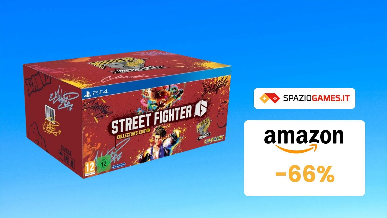 Street Fighter 6 Collector's Edition oggi vi costa MENO DELLA META'! -66%