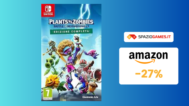 Plants vs. Zombies - Battle for Neighborville a soli 20€!