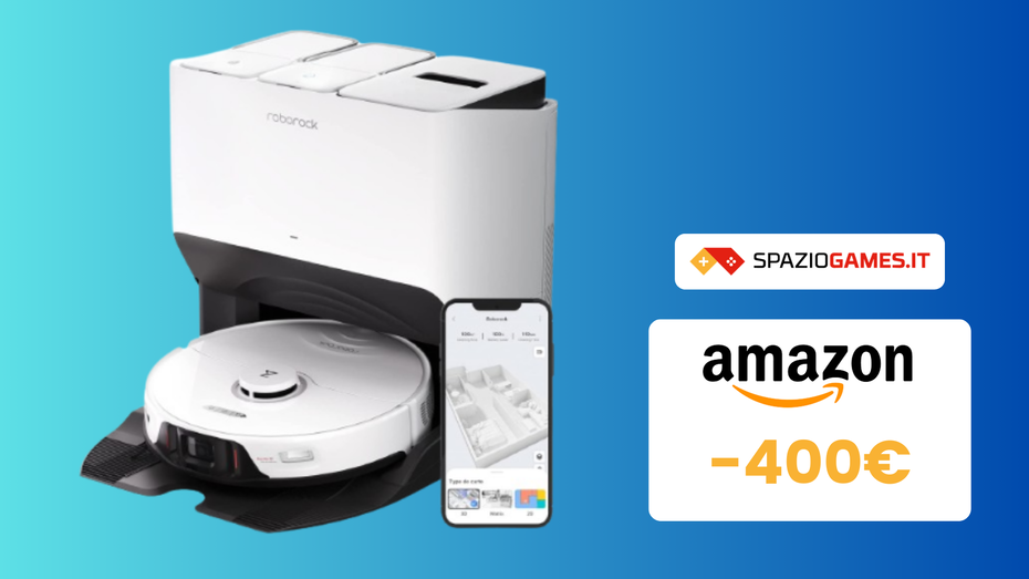 Immagine di DOPPIO SCONTO! L'ottimo Roborock S8 Pro Ultra costa 400€ IN MENO!