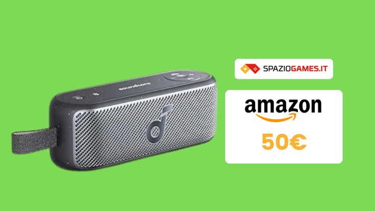 Solo 50€ per questa cassa portatile Soundcore Motion 100!