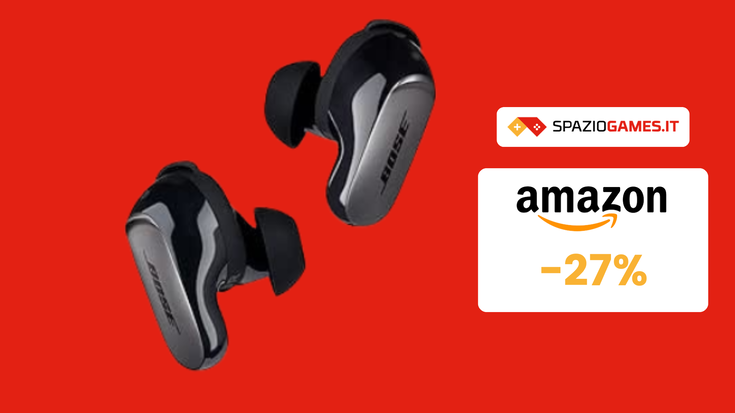 OTTIMI auricolari Bose QuietComfort Ultra con SCONTO del 27%!