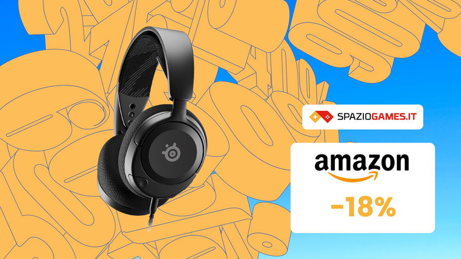 Immagine di Cuffie gaming SteelSeries Arctis Nova 1 al MINIMO STORICO! Le paghi MENO di 45€!