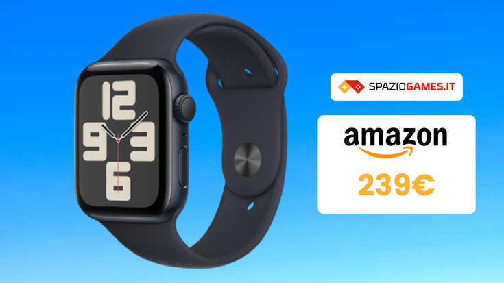 STUPENDO Apple Watch SE 2ª Gen in SCONTO del 25%!