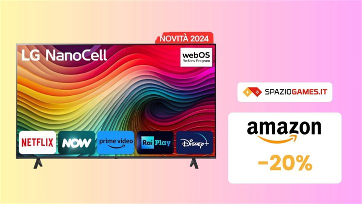 Immagine di Smart TV LG NanoCell 55": BELLISSIMA e al PREZZO PIU' BASSO di sempre! -20%