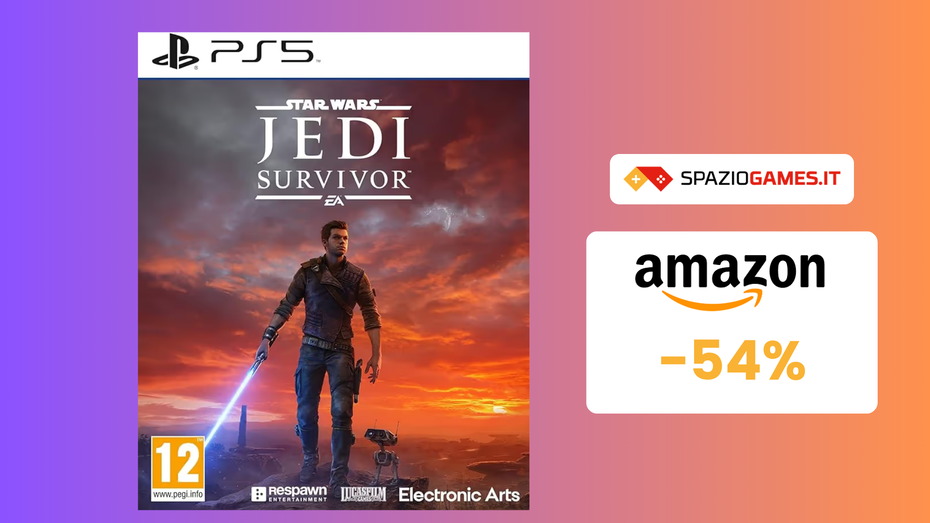 Immagine di Star Wars Jedi: Survivor per PS5 a 36€: METÀ PREZZO!