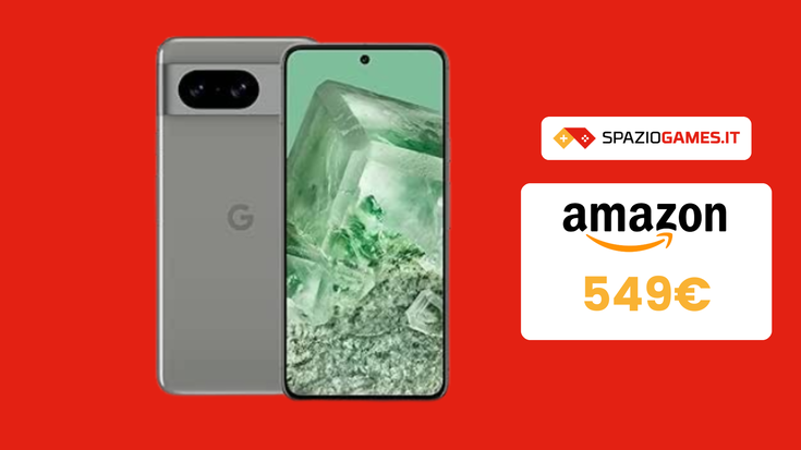 Google Pixel 8 a 549€ con un'OFFERTA a tempo!