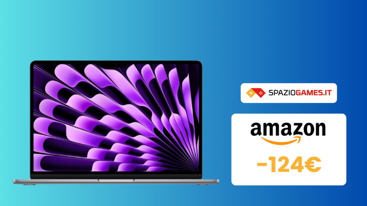 WOW! Oggi puoi risparmiare quasi 130€ su MacBook Air 13" con chip M3!