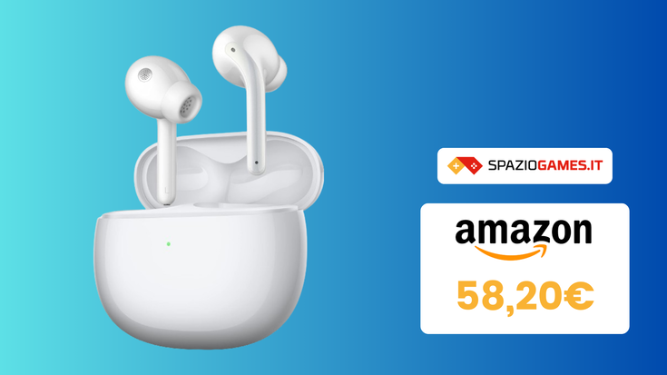 Xiaomi Buds 3 oggi al MINIMO STORICO: solo 58€!