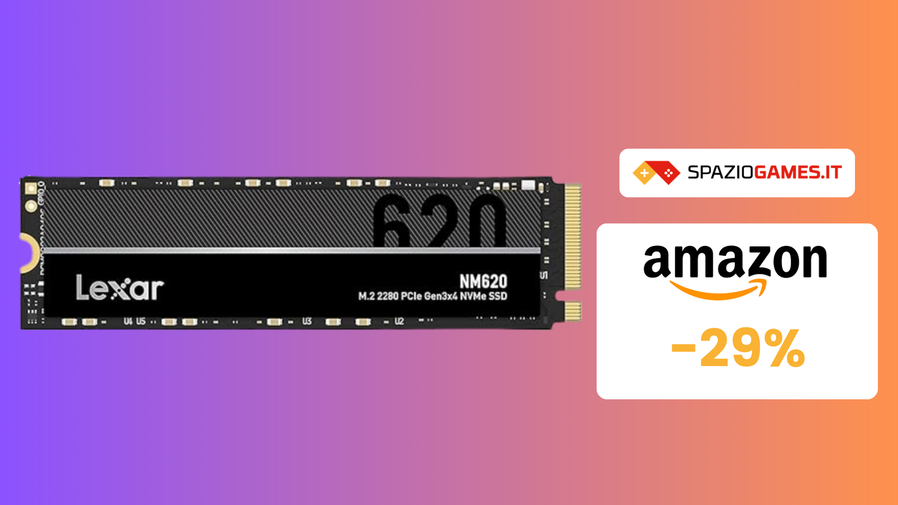 Immagine di OTTIMO SSD interno Lexar a 79€ con SCONTO del 29%!