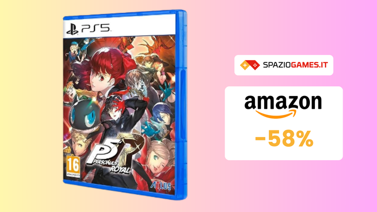 Persona 5 Royal per PS5 a METÀ prezzo: soltanto 25€!