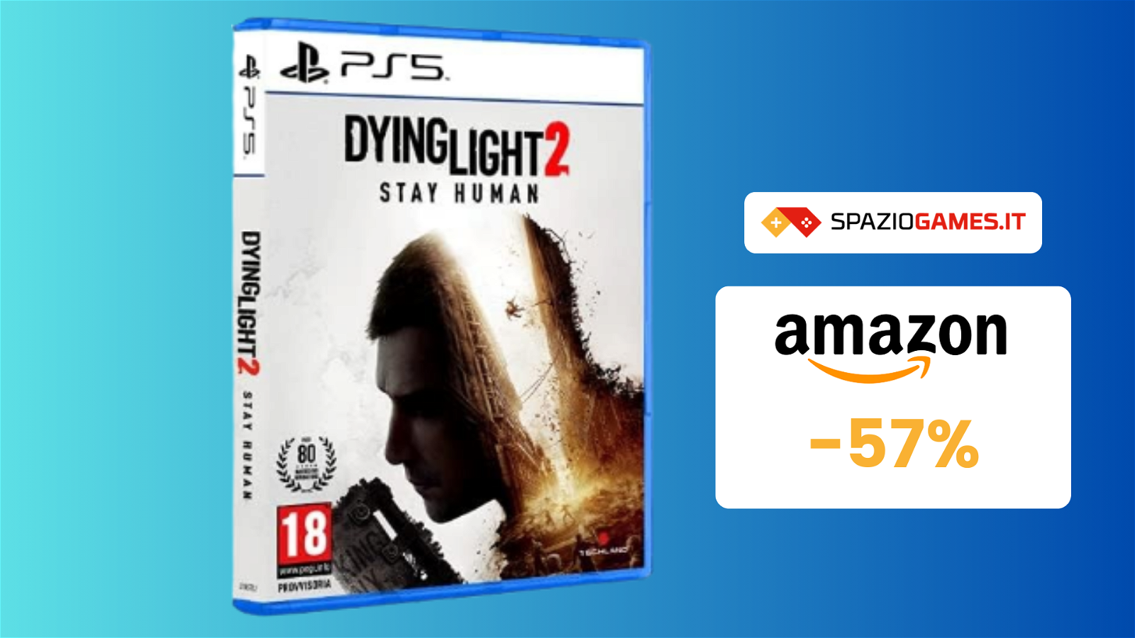 Solo 30€ per Dying Light 2 Stay Human per PS5: a -57%!