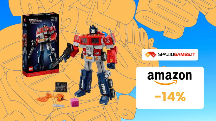 Set LEGO Icons Optimus Prime, BELLISSIMO e in SCONTO! -14%