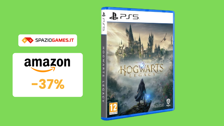 Hogwarts Legacy per PS5 al PREZZO TOP di 38€: -37%!