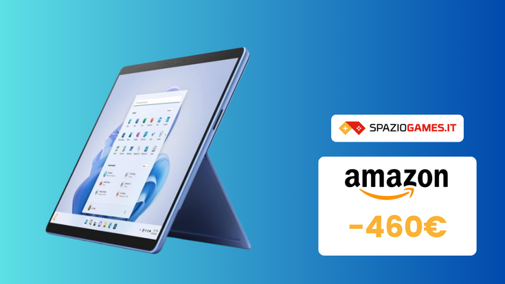 Surface Pro 9: SUPER SCONTO di 460€ su quest'ottimo notebook 2 in 1!