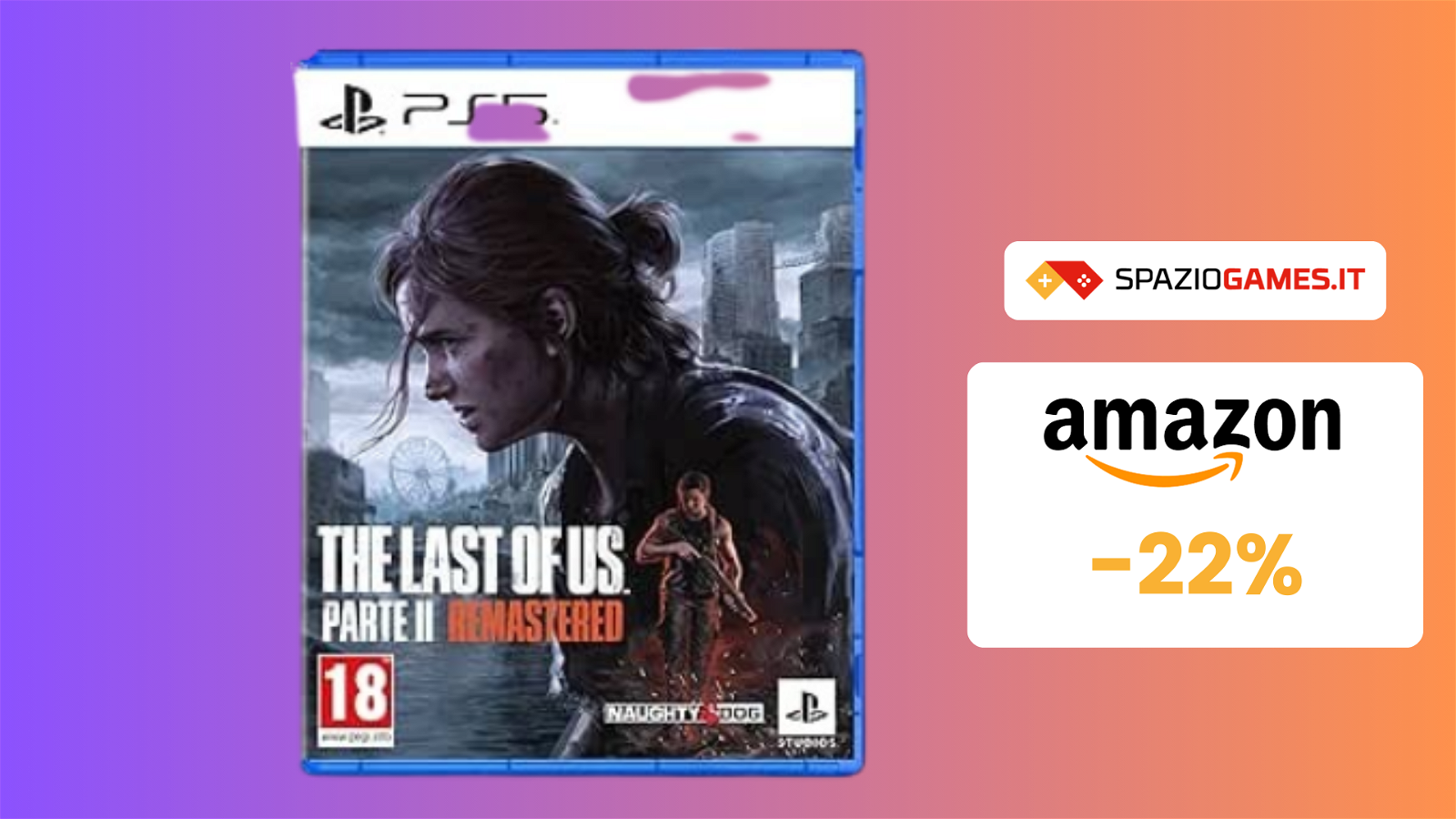 The Last of Us Parte II Remastered per PS5 a SOLI 40€!