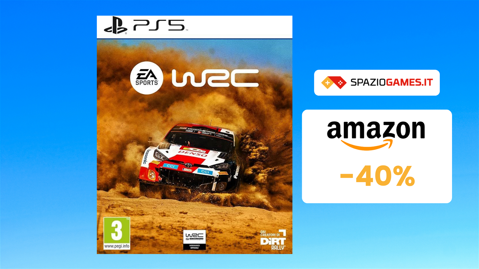 EA Sports WRC per PS5 al prezzo SHOCK di 30€: -40%!