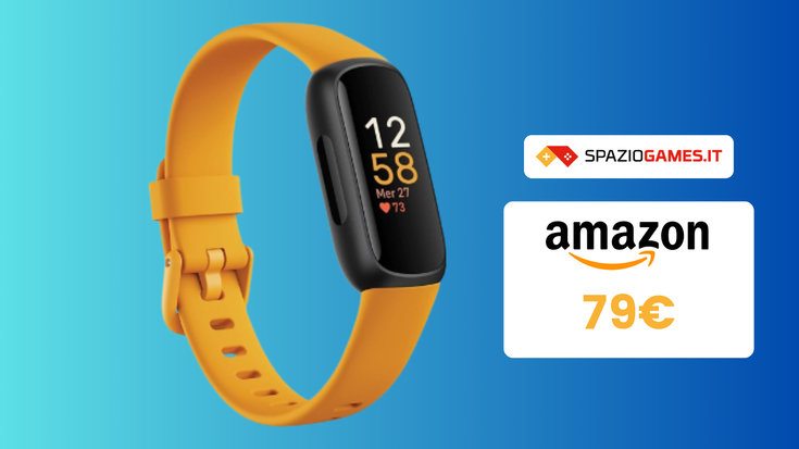 BELLISSIMA e VERSATILE smart band Fitbit in offerta a 79€!