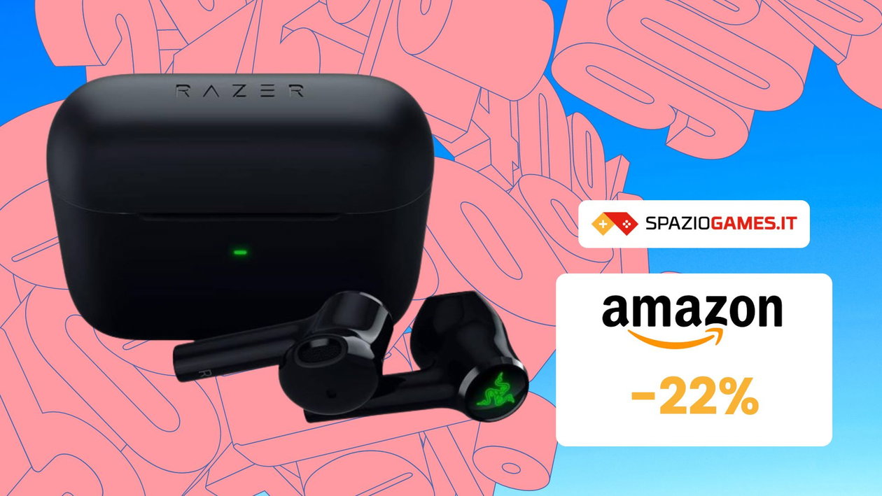 Immagine di Razer Hammerhead, OTTIMI auricolari gaming, a un prezzo BOMBA! -22%