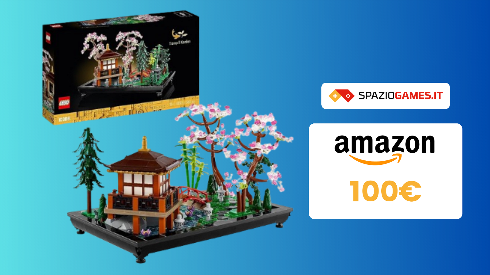 Il giardino tranquillo LEGO è disponibile a 100€: STUPENDO!