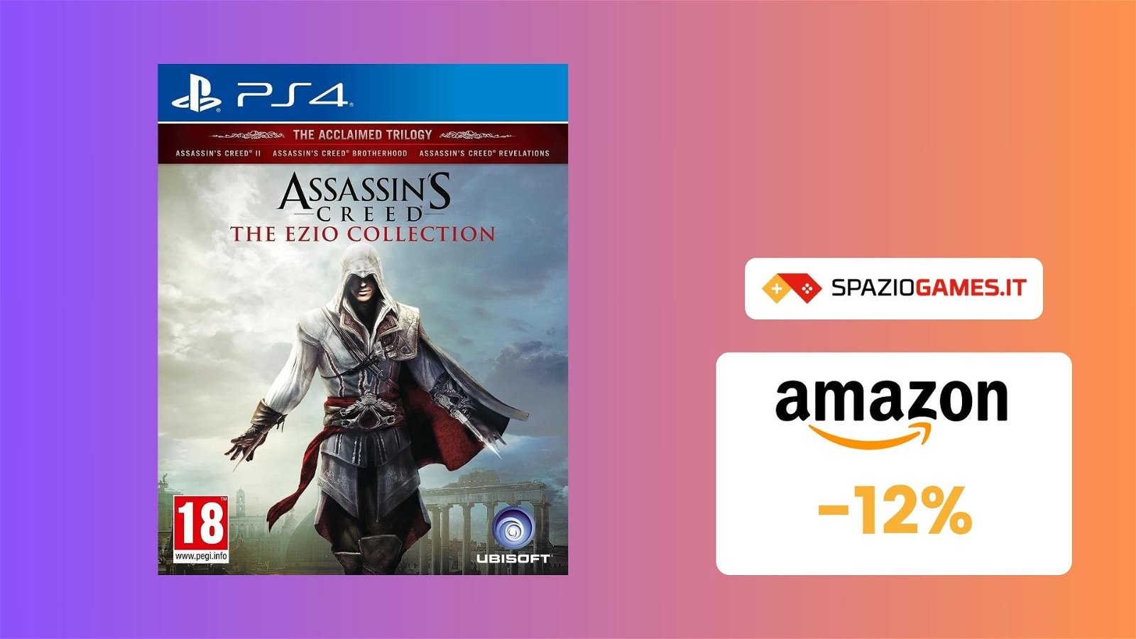 Rivivi le gesta di Ezio in Assassin's Creed The Ezio Collection a SOLI 22€! -12%
