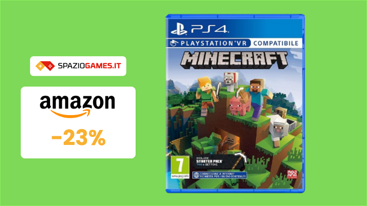Immagine di Da non perdere: Minecraft Starter Collection a soli 24€!