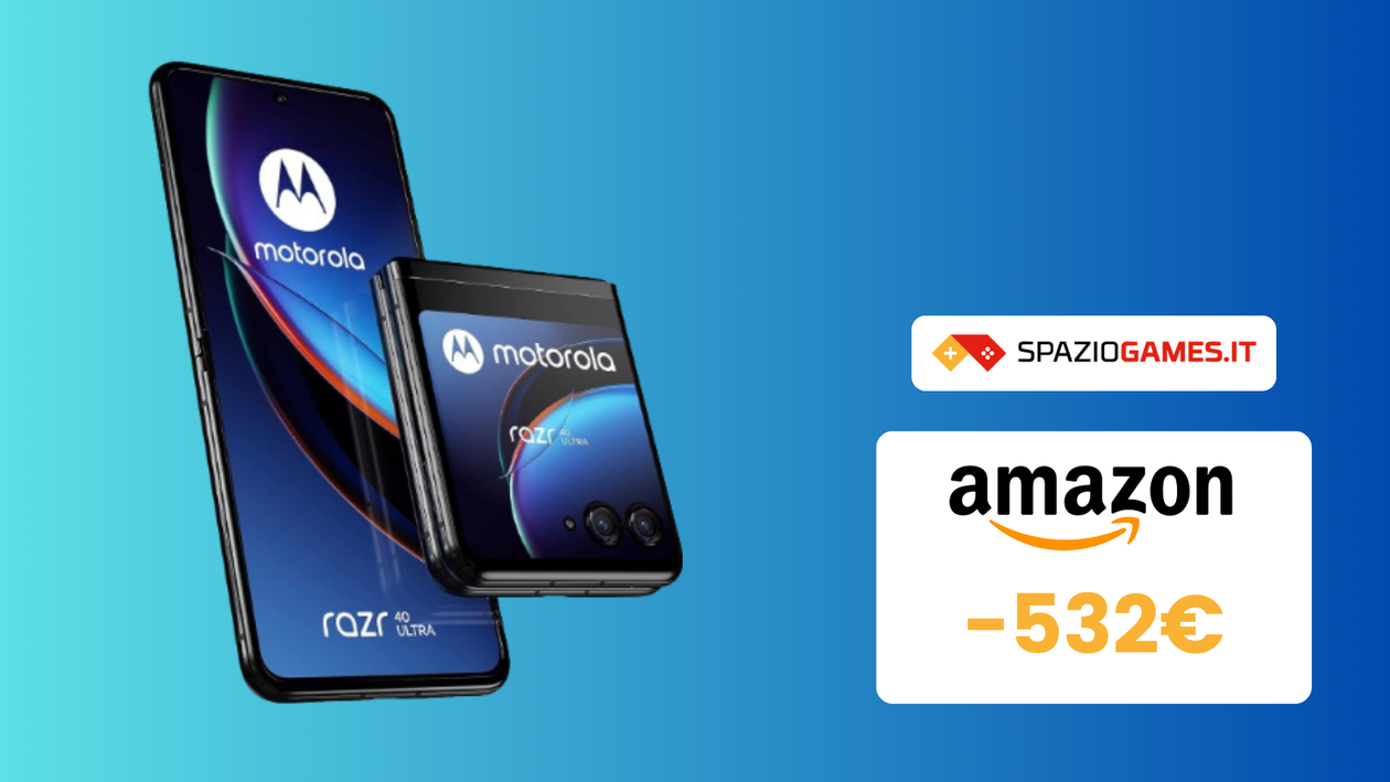 Immagine di WOW! Motorola RAZR 40 Ultra oggi in offerta a 532€ IN MENO!