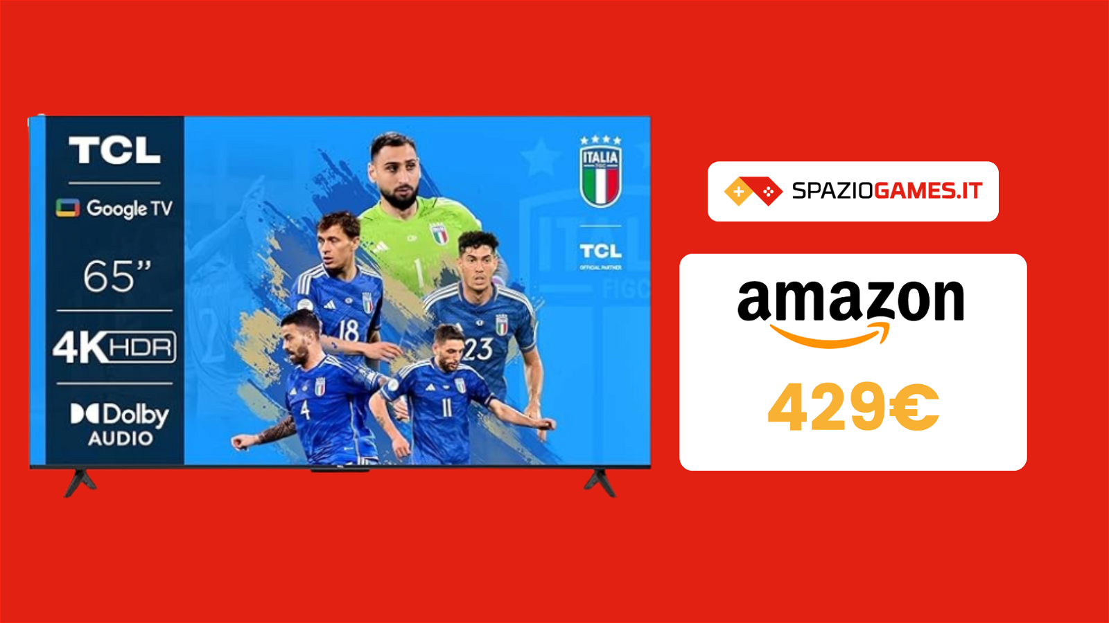 Smart TV TCL da 65" a 429€: un prezzo mai visto!