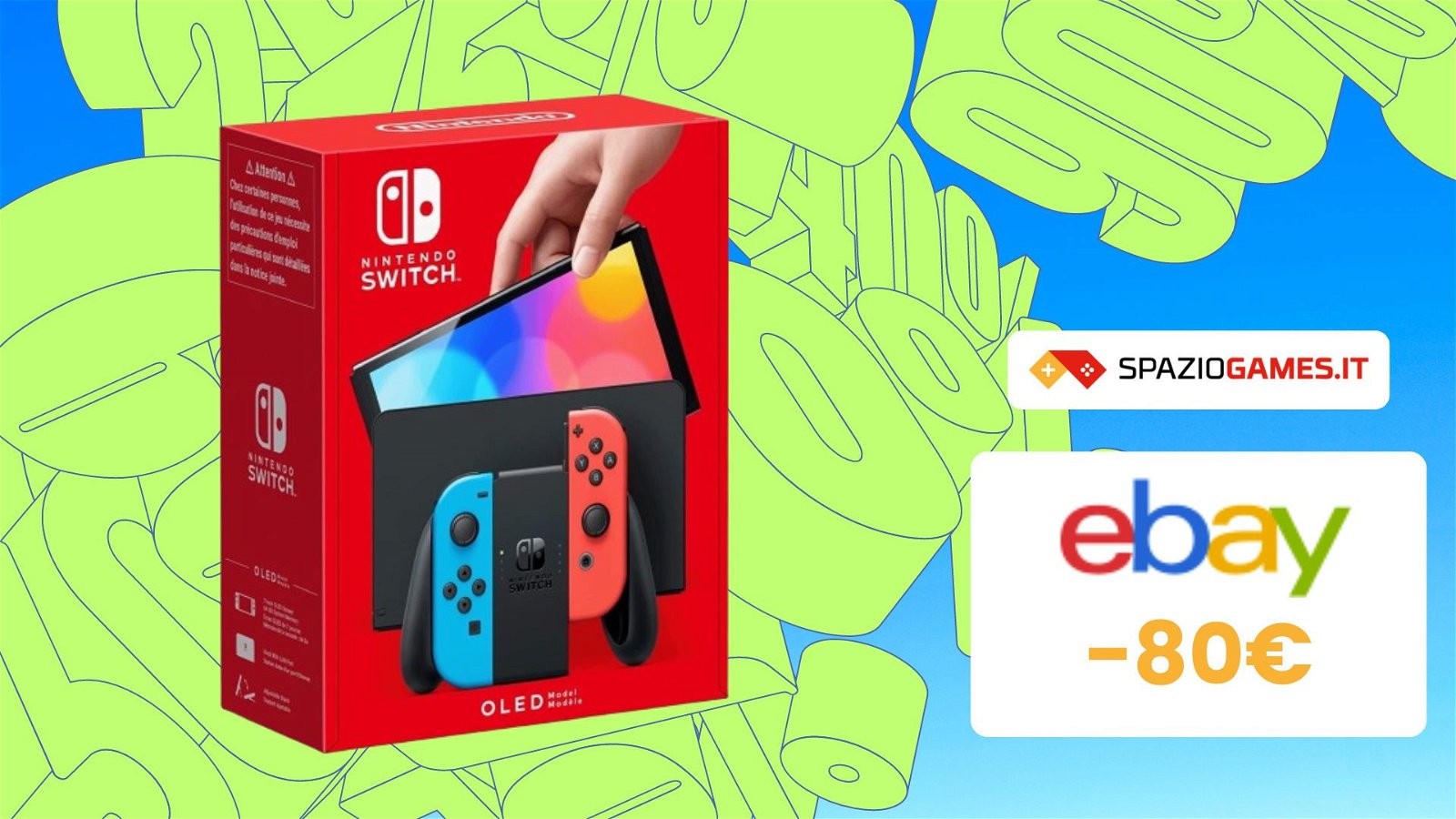 Nintendo Switch OLED al MINIMO STORICO! -80€