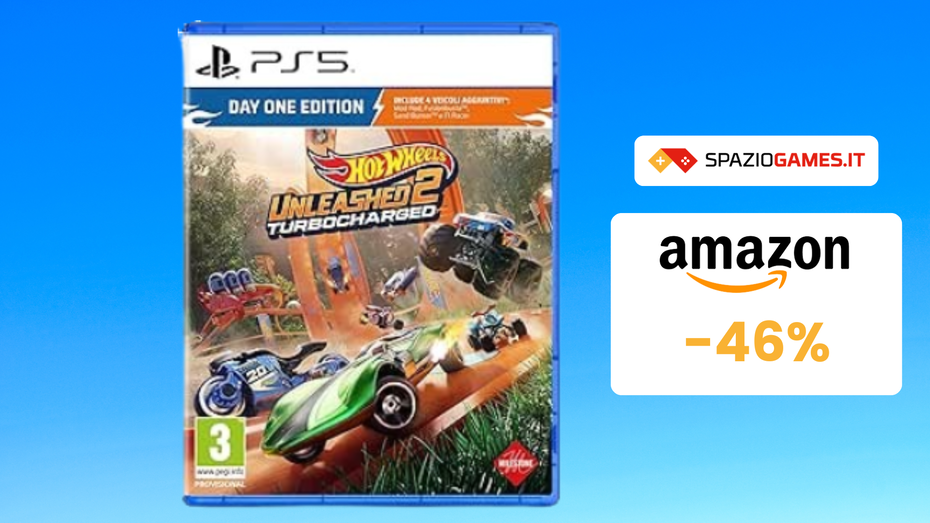 Immagine di Hot Wheels Unleashed 2 Turbocharged a 27€: adrenalina pura!