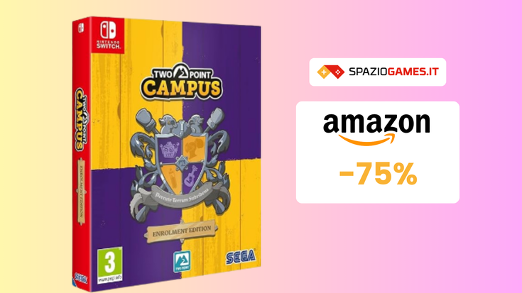 SOLO 10€ per Two Point Campus Enrolment Edition: -75%!