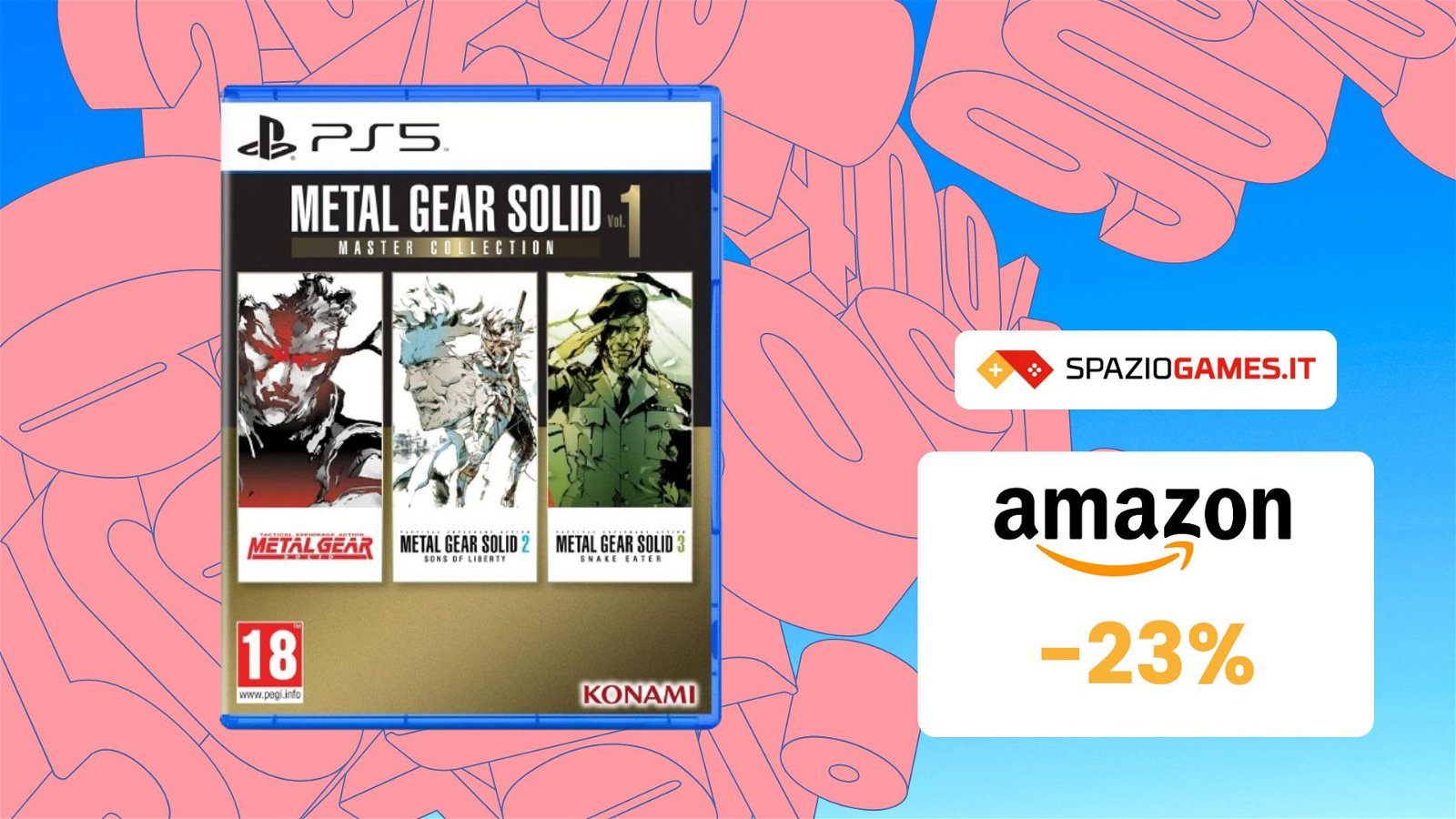 Metal Gear Solid Master Collection Vol. 1 per PS5 a un prezzo INCREDIBILE! 23% di SCONTO!