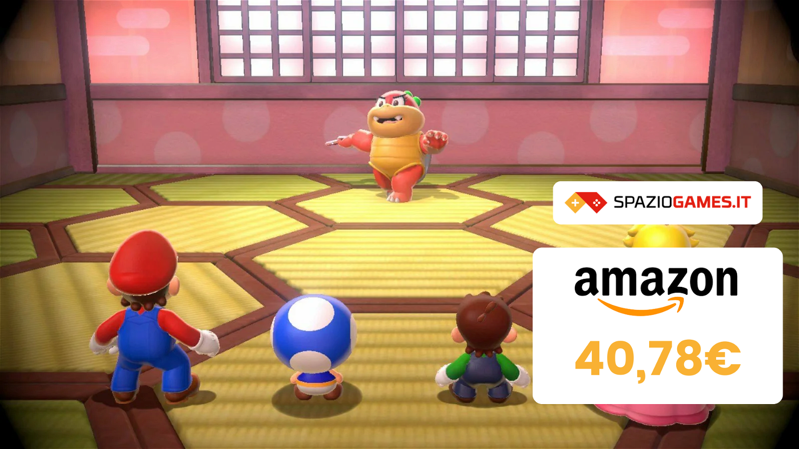 CHE OFFERTA! Super Mario 3D World + Bowser’S Fury a soli 40,78€!