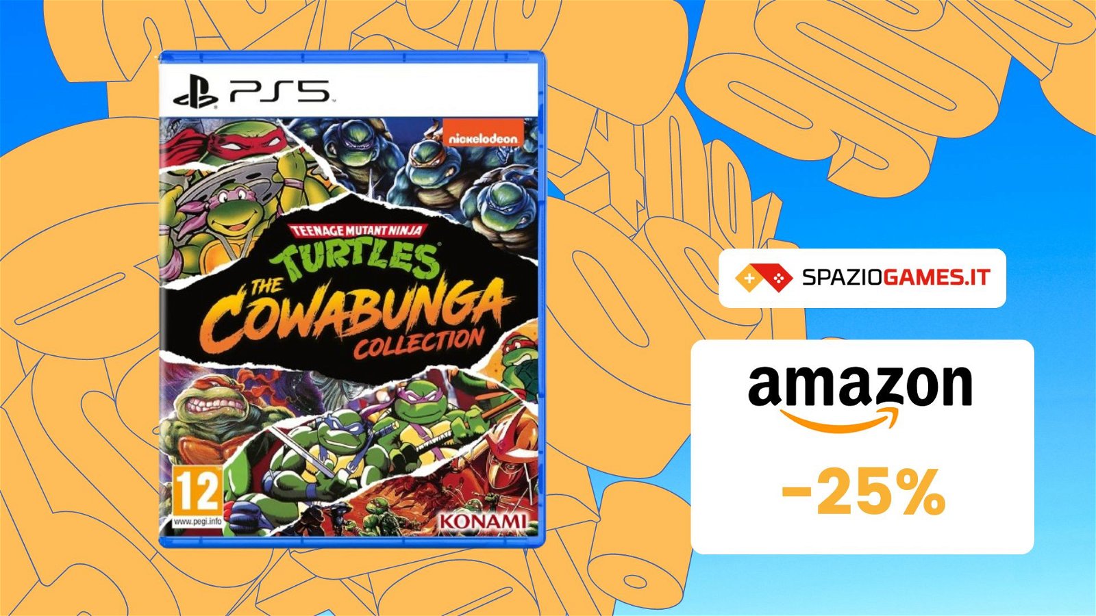 Rivivi le gesta delle Tartarughe Ninja in TMNT: The Cowabunga Collection per PS5! Ora a SOLI 30€!