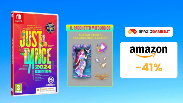 Immagine di Bundle di Just Dance 2024 con pacchetto mitologico a 42€!
