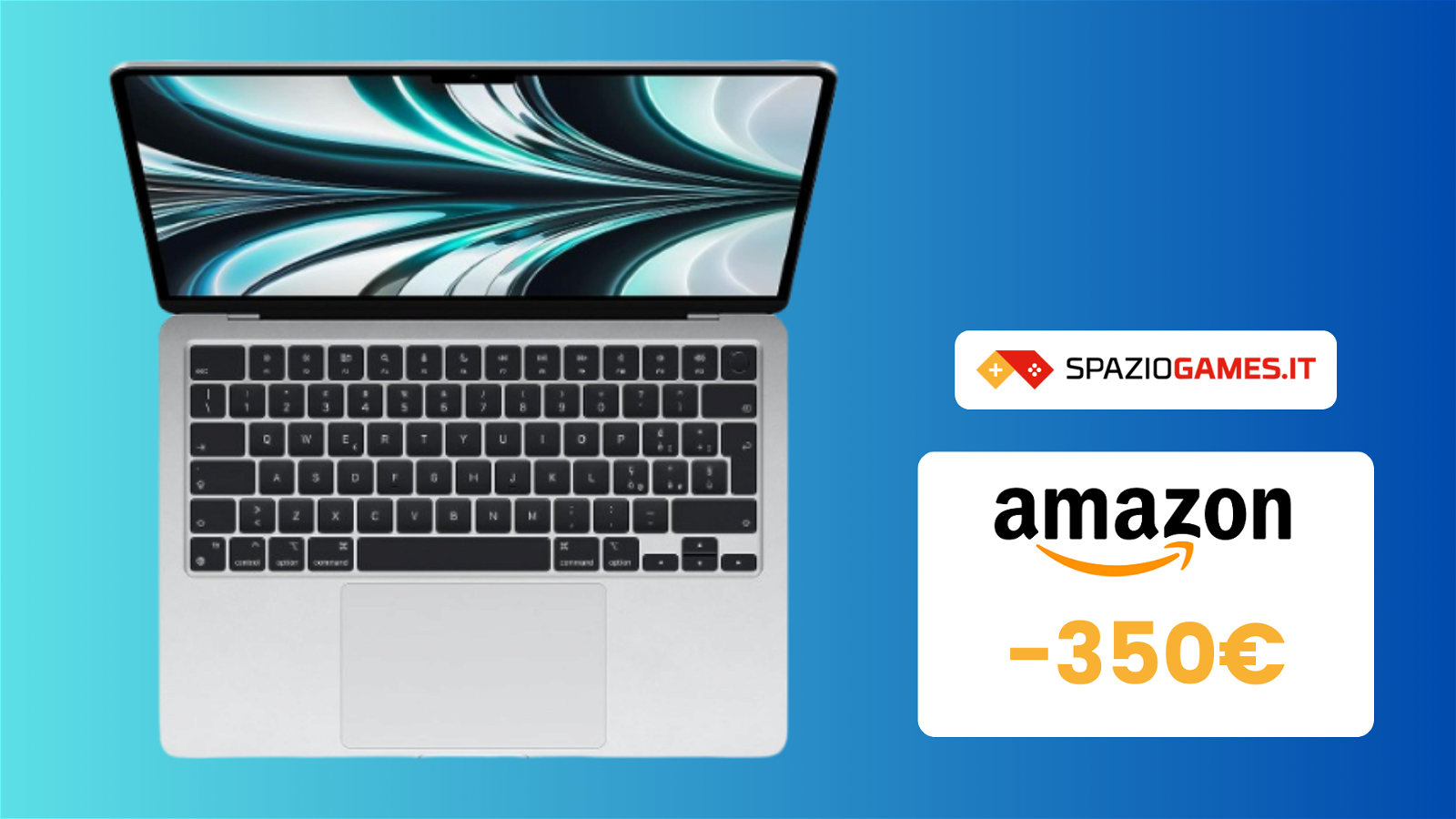 PREZZO TOP! MacBook Air M2 a meno di 1000€ su Amazon!