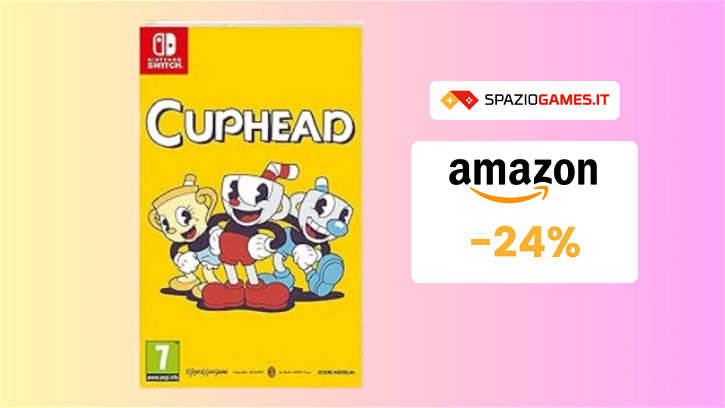 Immagine di Cuphead per Nintendo Switch in OFFERTA a soli 31€: -24%!