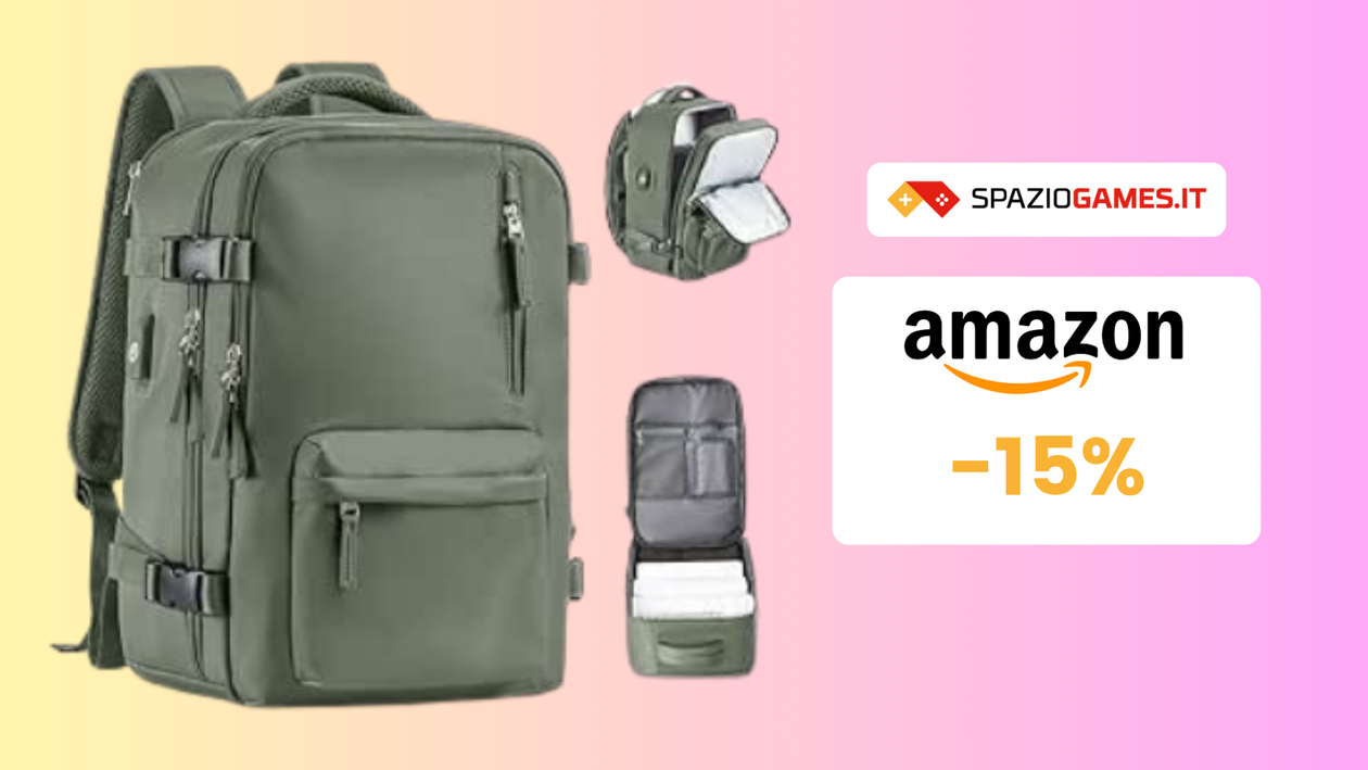 Immagine di Zaino da viaggio PERFETTO come bagaglio a mano: solo 38€!