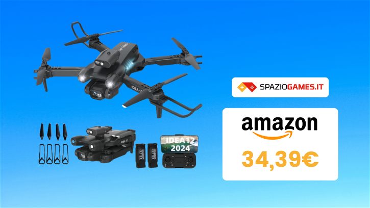 Immagine di Mini drone, mini prezzo: eccone uno ottimo a soli 34€!