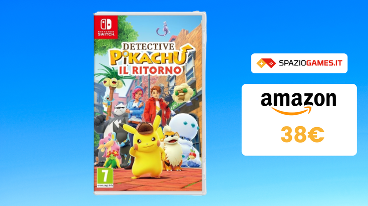 Detective Pikachu il ritorno a 38€: via alle indagini!