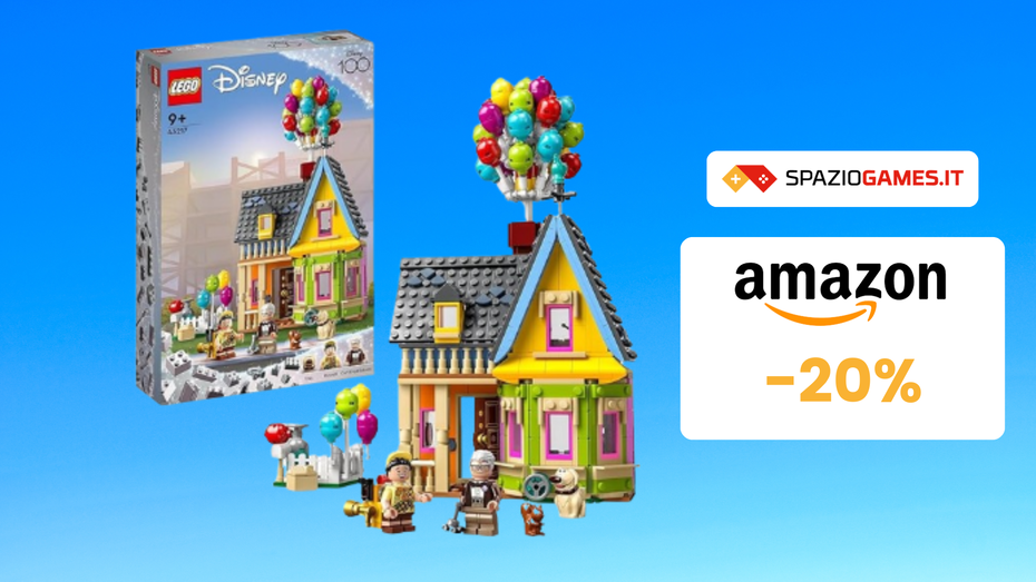 Immagine di Casa di Up LEGO in OFFERTA a 44€: SPLENDIDA!