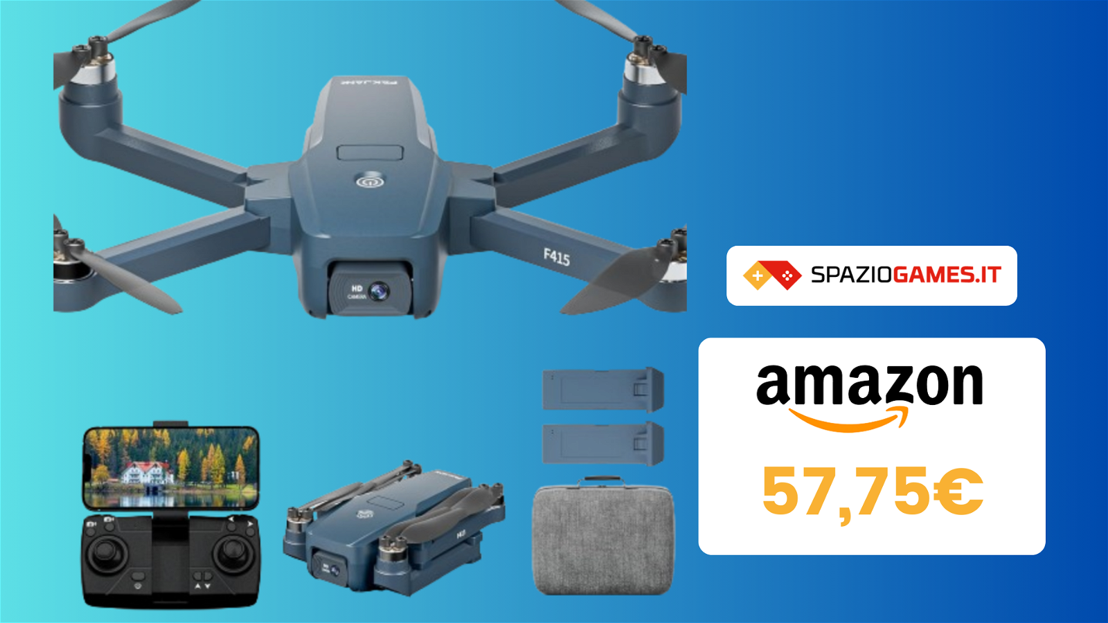 Costa solo 57€, ma ha feature da top di gamma: ecco il drone perfetto per voi!
