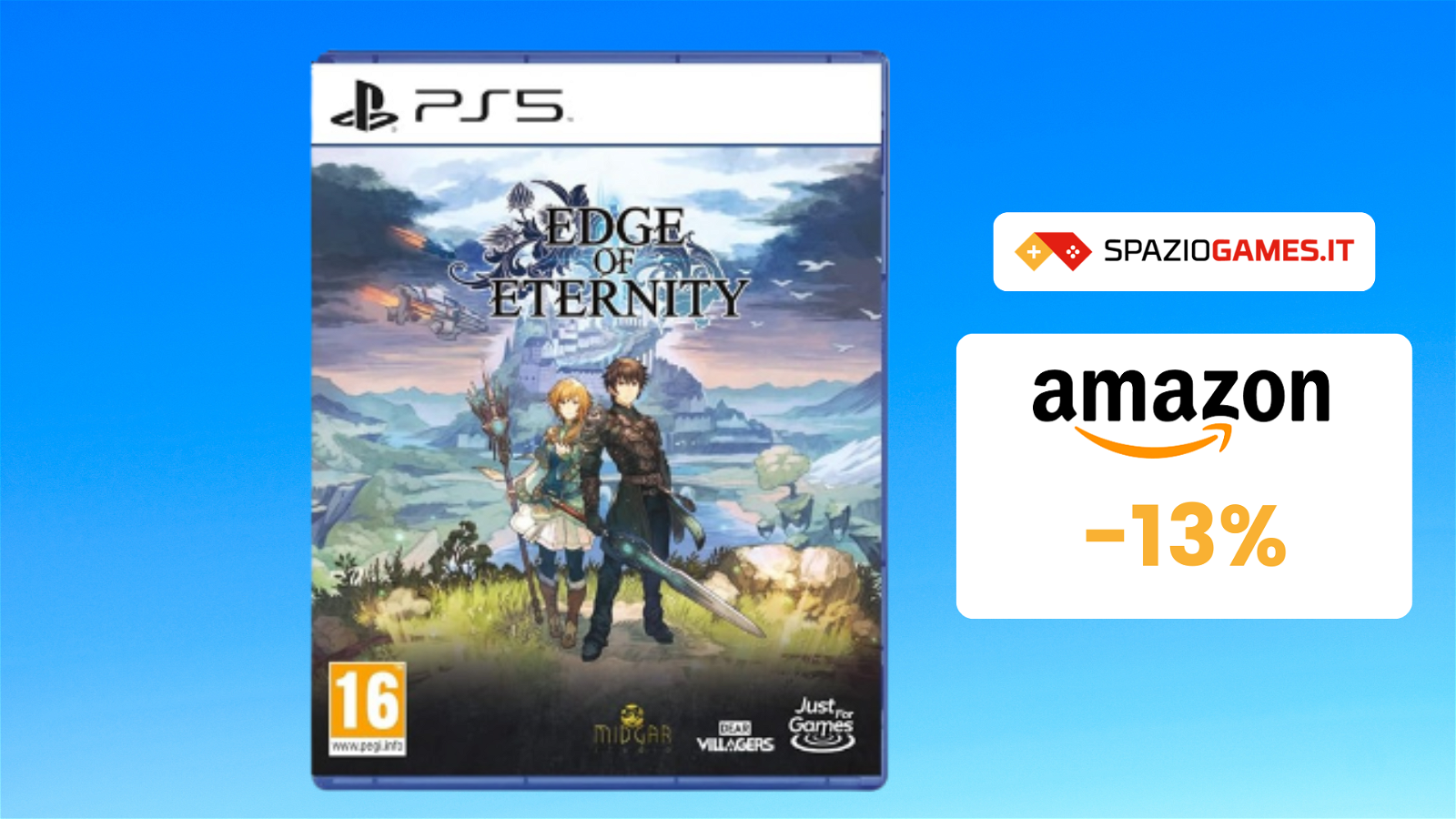 Edge of Eternity per PS5 a soli 35€: battaglie epiche!