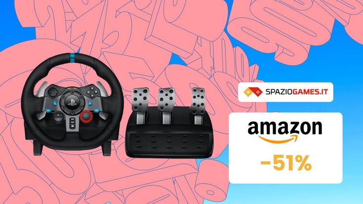 Logitech G G29: IMPERDIBILE con questo SCONTO del 51%!