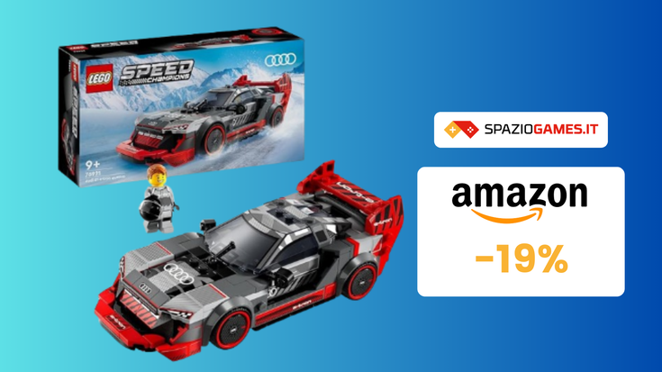 Auto da corsa Audi LEGO: bella e IMPERDIBILE a soli 21€!